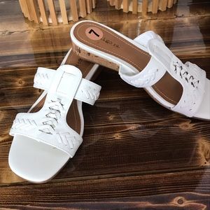 New indigo rd. White cork soles multi sizes